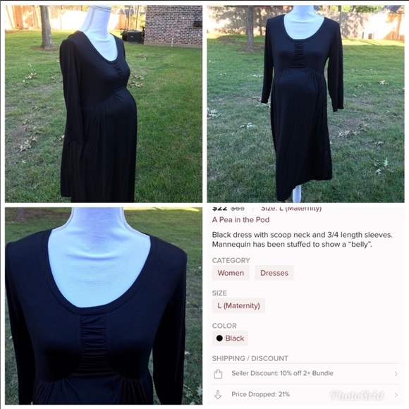 BOGO Dress Bundle From Pea in a Pod and Motherhood - Picture 2 of 3